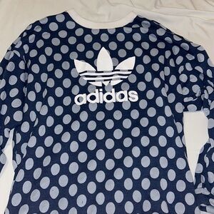 Adidas polka dot sweatshirt